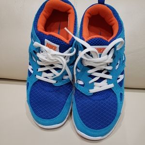 Nike Free Run 2 Running Athletic Womens Blue DD0163 400 Sz 5.5Y